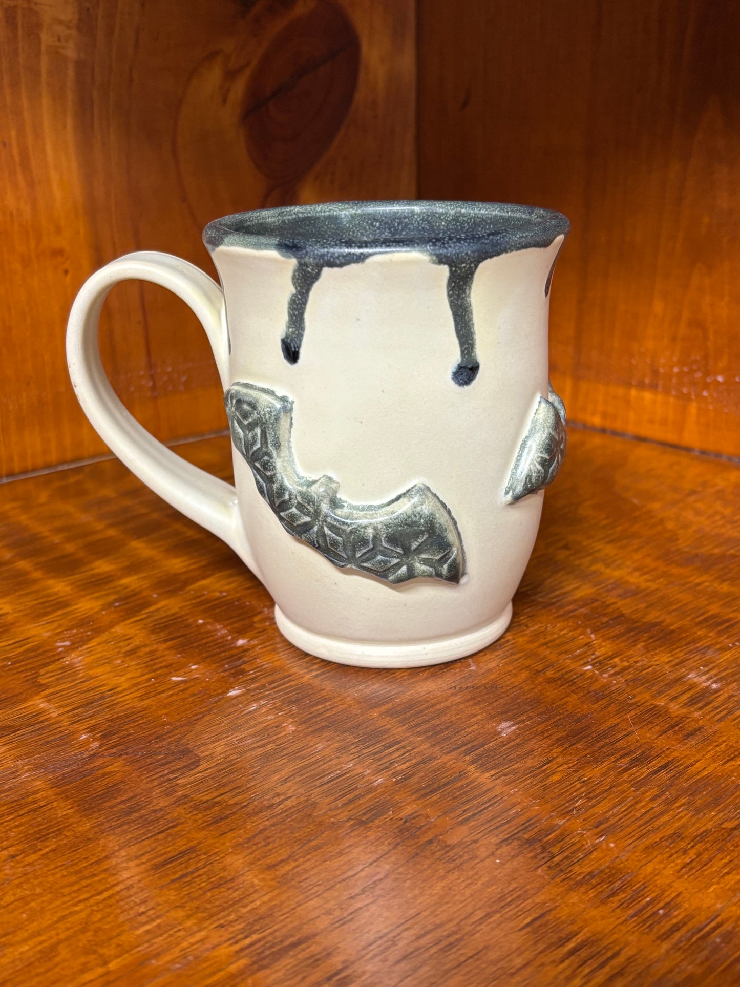 Halloween bat mug