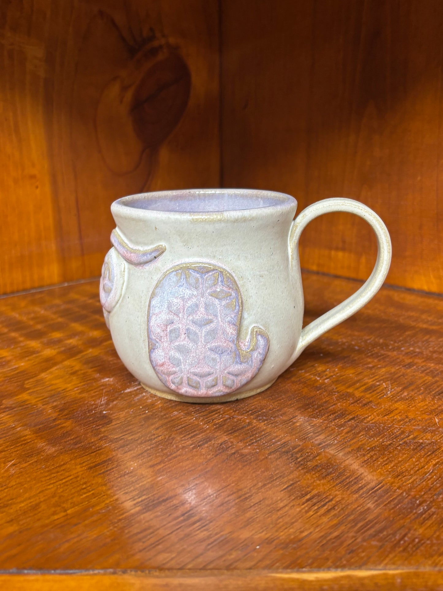 Lavender Owl Mug