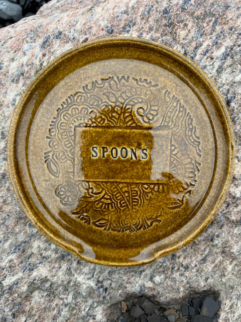 Paisley Spoon Rest